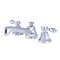 Kingston Brass KS4461TAL Tudor 8" Widespread Bathroom Faucet, Polished Chrome KS4461TAL - alternate 1